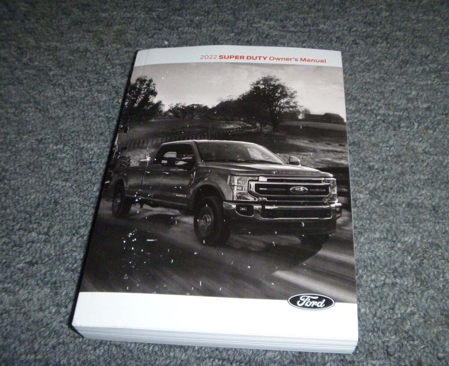 2022 Ford F-350 Super Duty Truck Owner Manual XL XLT Lariat King Ranch Ltd