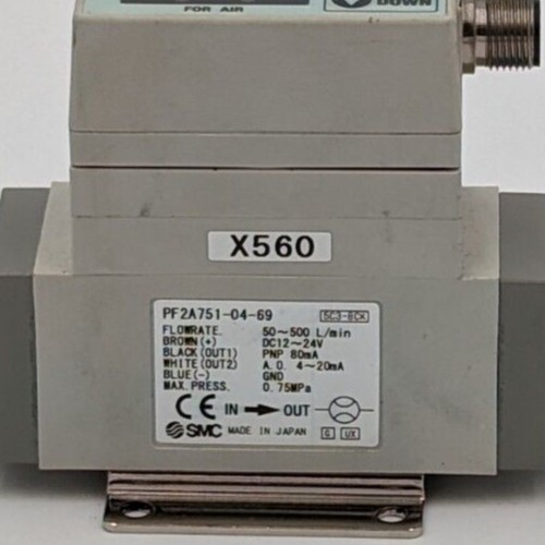 SMC flow switch PF2A751-04-69 USED FREE SHIPPING