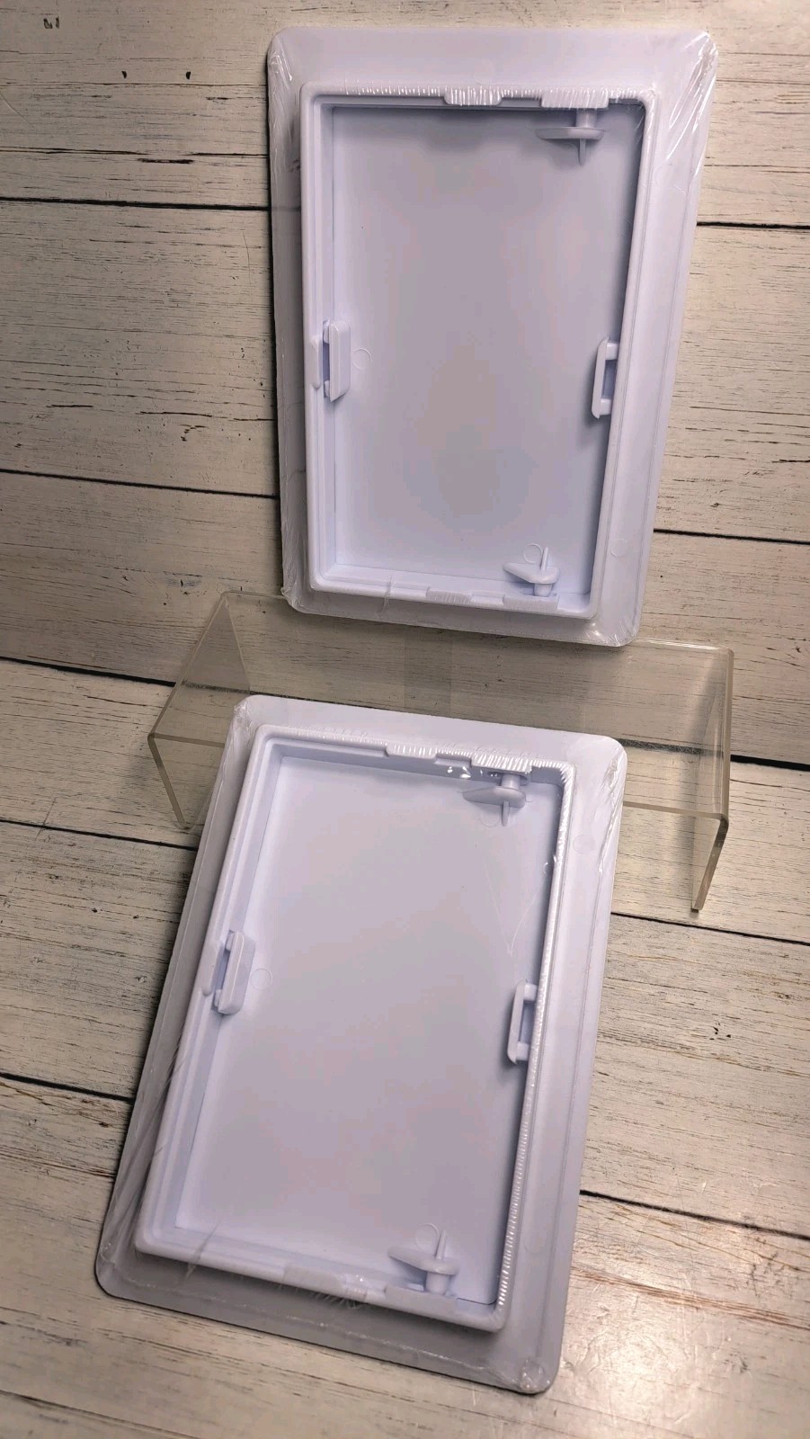 Access Plumbing Panel for Drywall Ceiling, 4x6 in 2 PC Plastic Access Door, Wall
