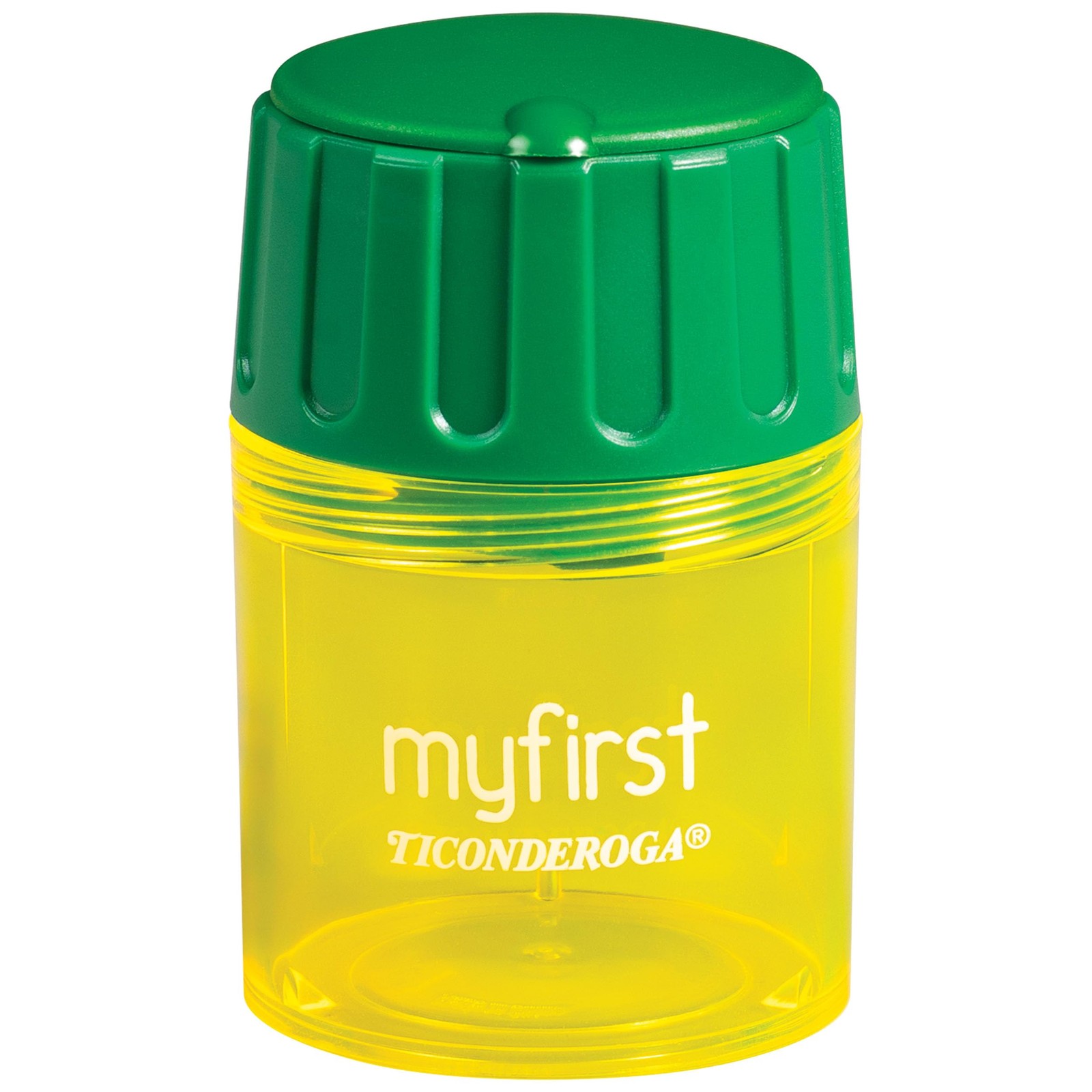 Ticonderoga My First Sharpener Yellow and Green