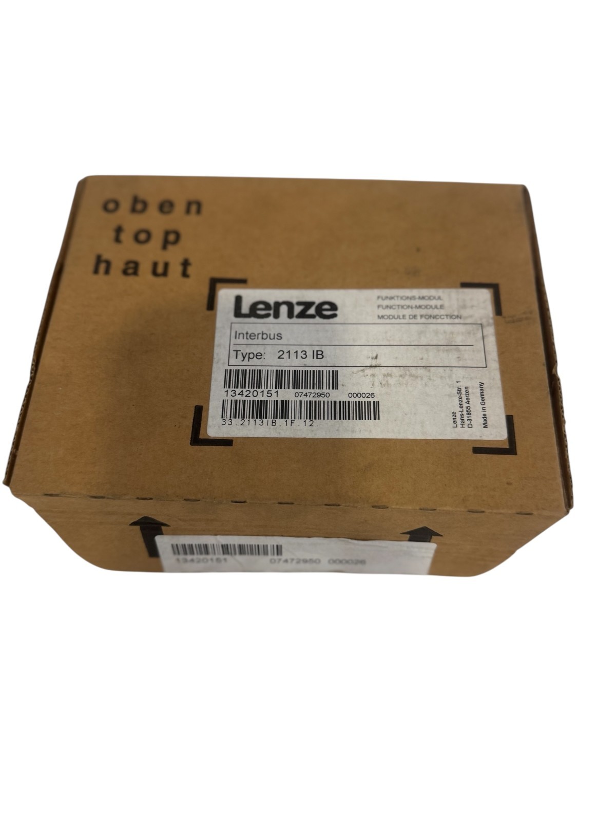 Lenze 2113 IB Interbus NEW & Original Packaging