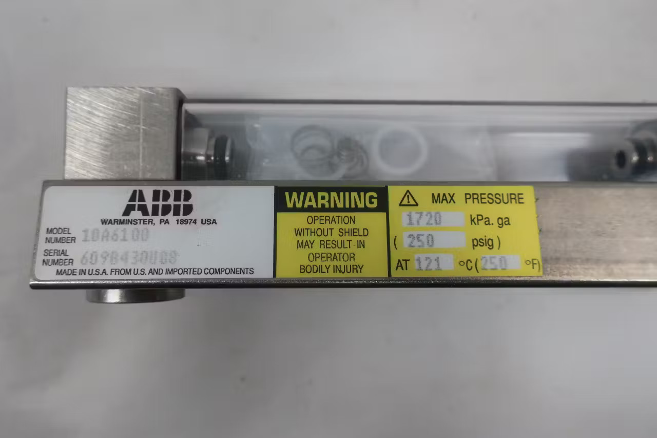 Abb 10A6100 Variable Area Flow Meter 0-600cc/min 1/4in Npt