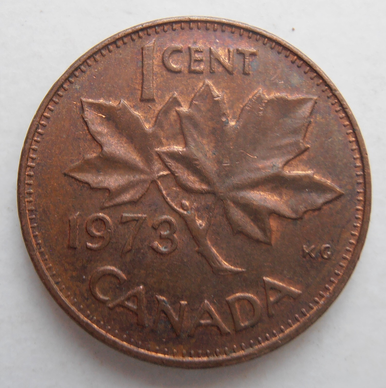 CANADA 1 CENT 1973