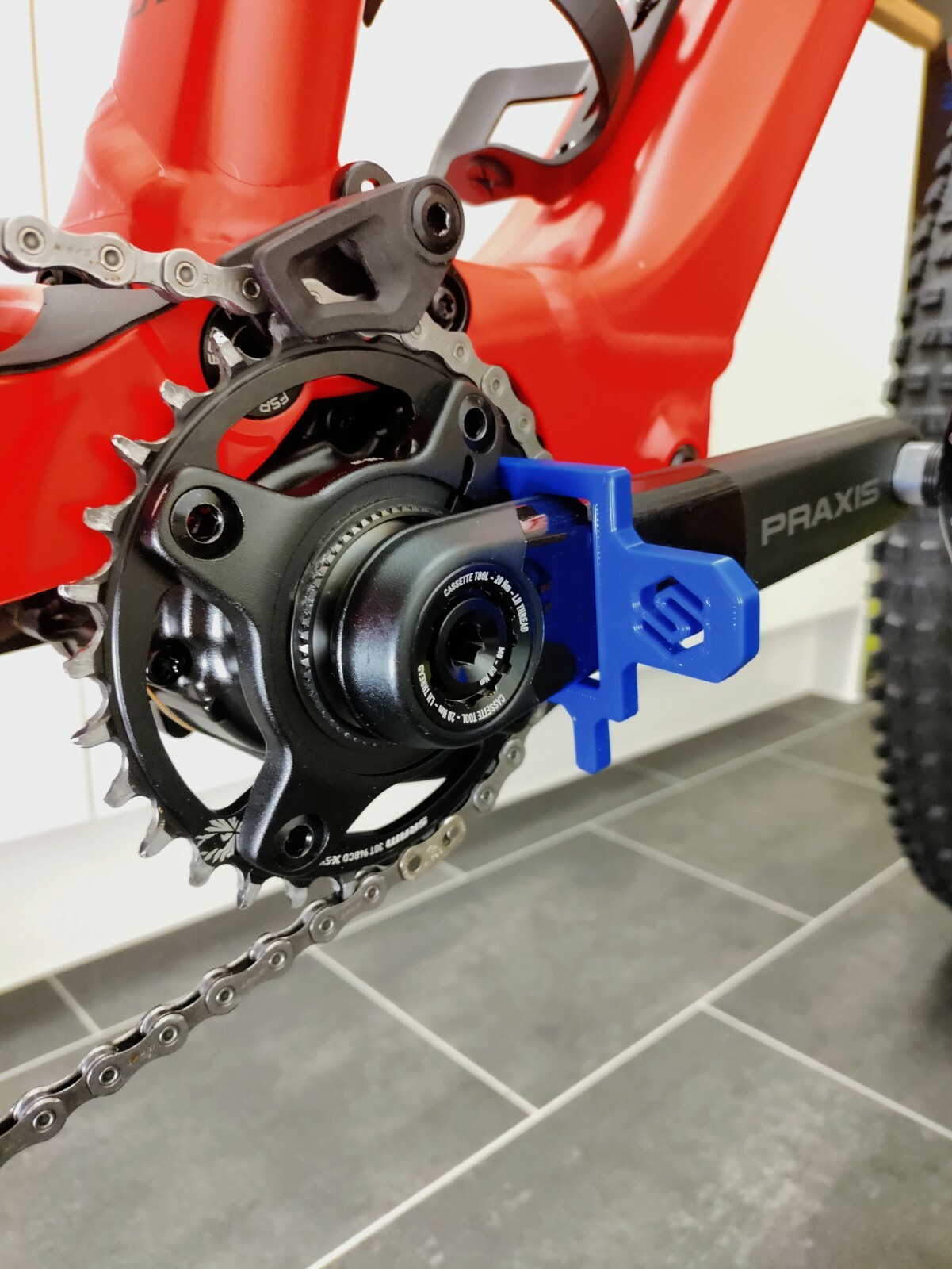 E Bike Chain Tool - EMTB Crank Tool for Back Pedalling - By Steezy Printz