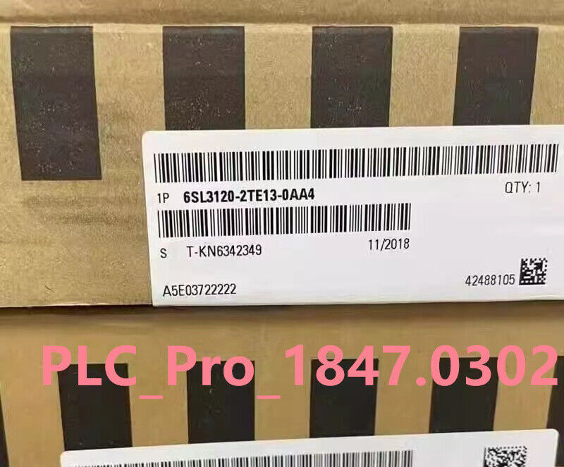 6SL3120-2TE13-0AA4 1PCS Brand New Siemens 6SL3120-2TE13-0AA4  Fast delivery