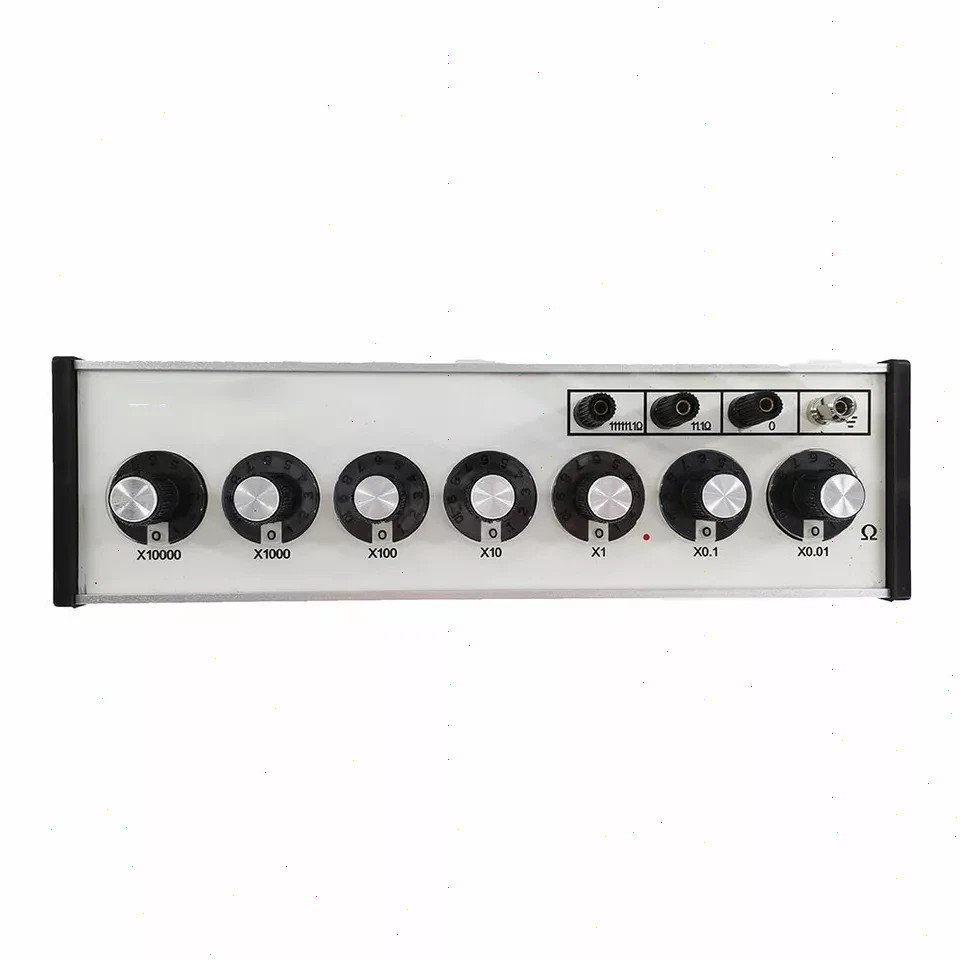 DC Resistance Box  7 Dials Decade Resistance Box Resistor with 0.01~111111.10Ω
