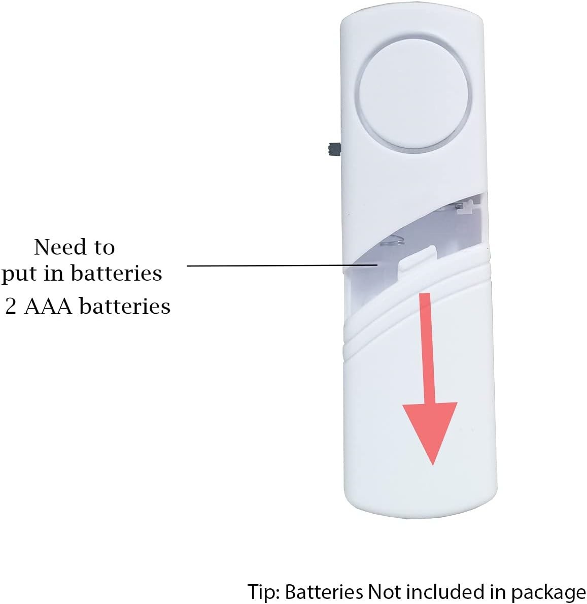 Secure Home 2-Pack Window and Door Alarm - Long Battery Life, Easy Setup