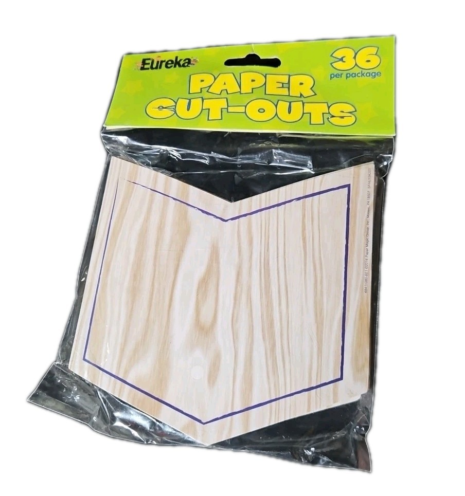 36 Ct Star Paper Cut Outs Eureka Classroom Teacher Wood Award Home Base Book
