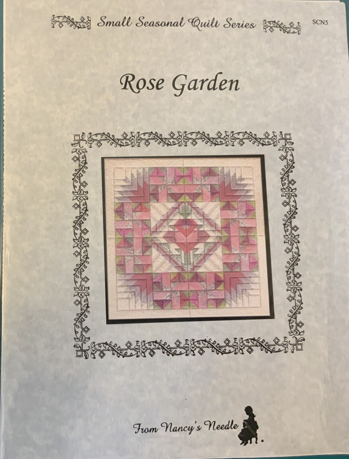 Nancy’s Needle Needlepoint Chart “Rose Garden”