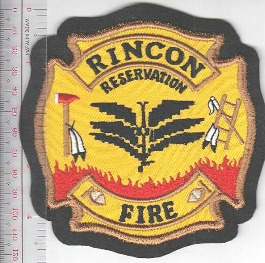 Tribal Firemen California Rincon Indian Reservation Fire Department NO TARIFF