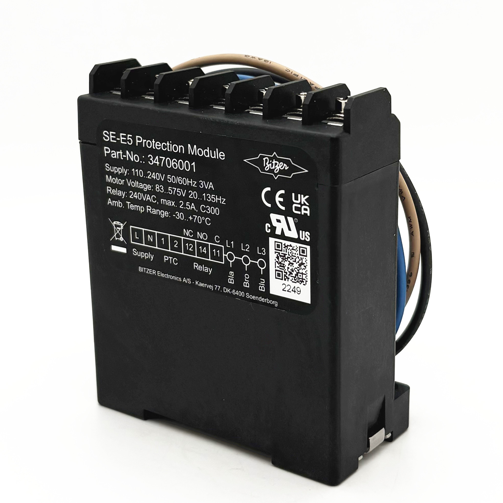 1pcs BITZER Motor Protection Module SE-E5 Bitzer Part-no.34706001