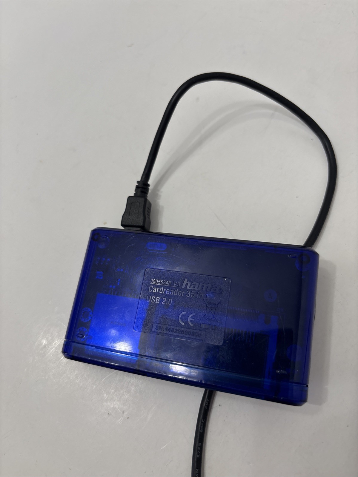 Hama USB 2.0 35 in 1 Multi Card Reader Memory Card Adapter PC Laptop External