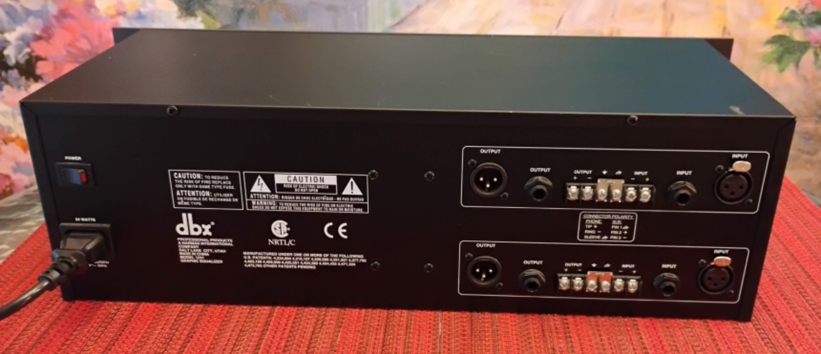dbx 1231 Dual Channel 31-Band Equalizer - pristine!