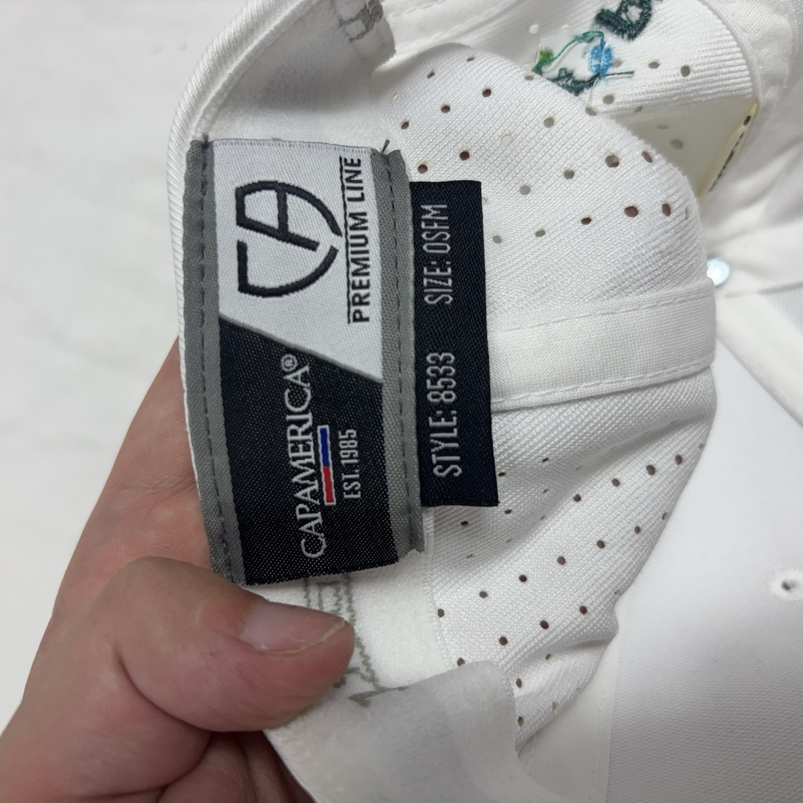 2025 PROLOGIS CLASSIC Golf Hat Cap White Adjustable Flexfit Capamerica 8533