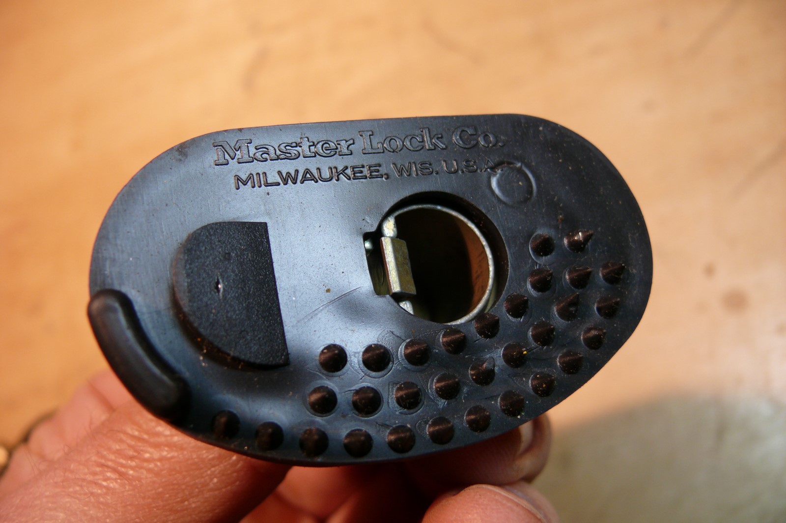 Vintage Master Lock MADE IN USA!! Keyed-Alike Gun Lock, trigger lock
