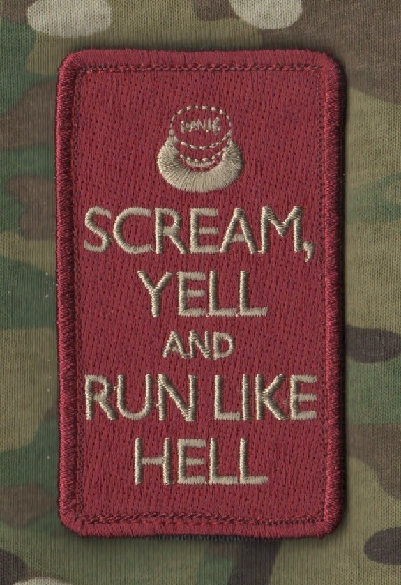JSOC SEAL SPECIAL WARFARE OPERATOR ODA burdock PATCH: Keep Calm 'n Kill ZOMBIES