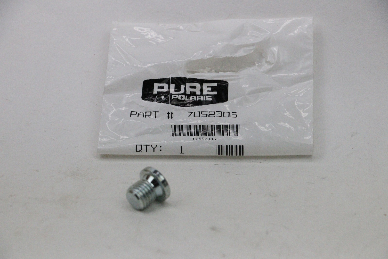 NOS OEM POLARIS OIL DRAIN PLUG 7052306