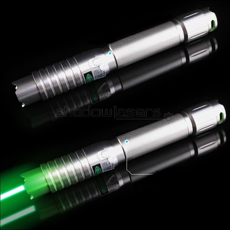GQ1 520nm Adjustable Focus Green Laser Pointer Pen Visible Laser Beam
