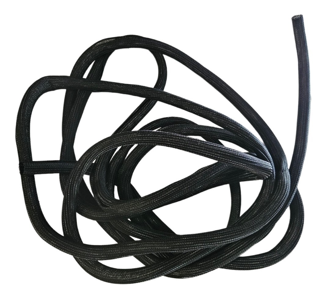 3/4" Braided Tube Wire Wrap Organizer 24.5' L