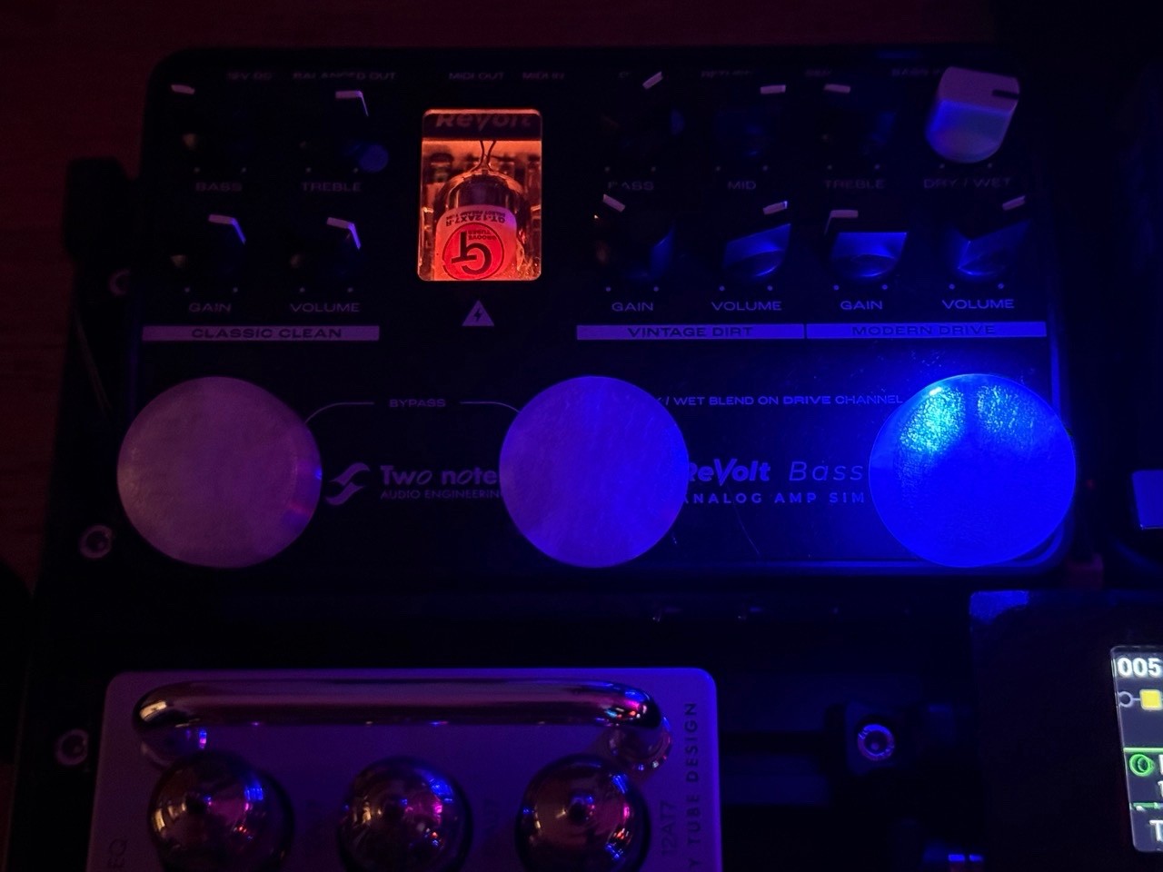 Translucent Guitar Pedal Topper (10mm Switch) - Single Topper