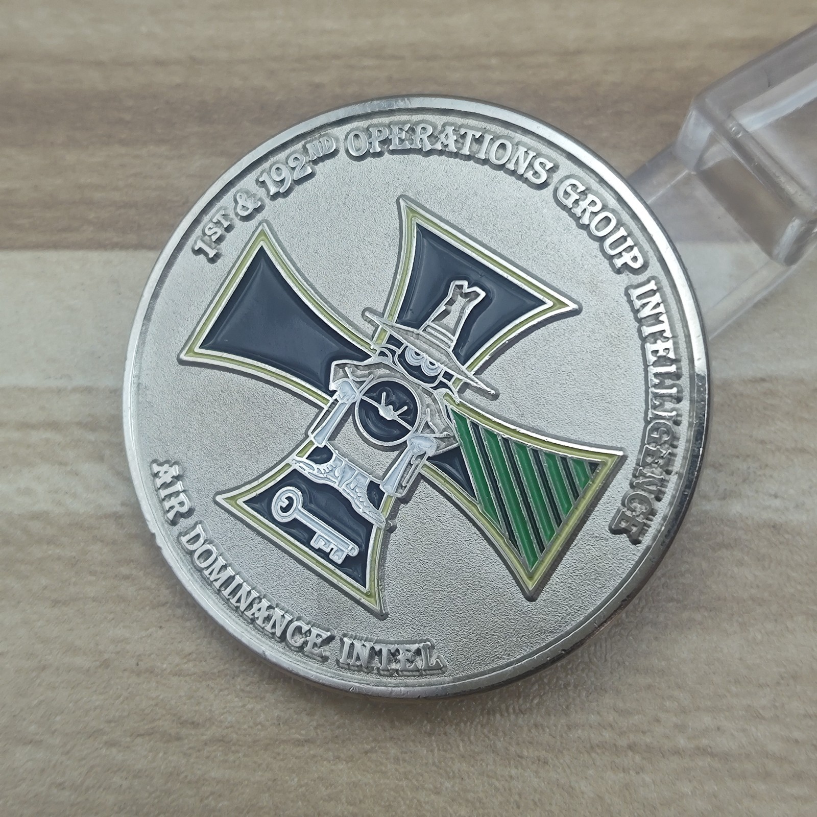 1st&192nd Operations Group Intelligence Challenge Coin