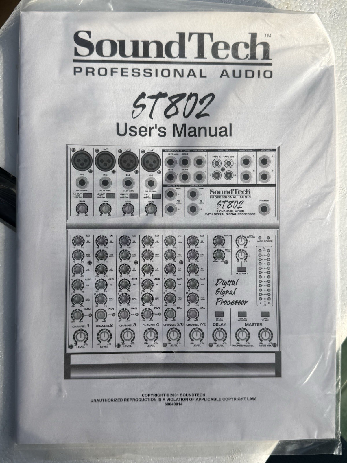 SoundTech ST-802 Karaoke Mixer