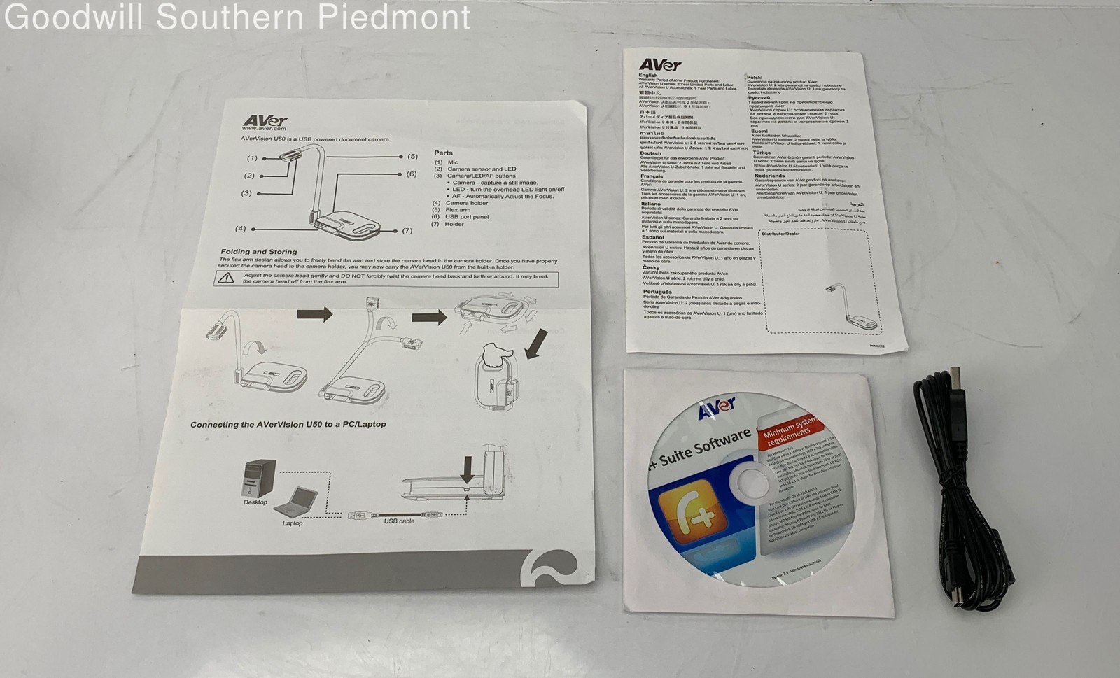 Aver AVerVision U50 Document Camera - Open Box