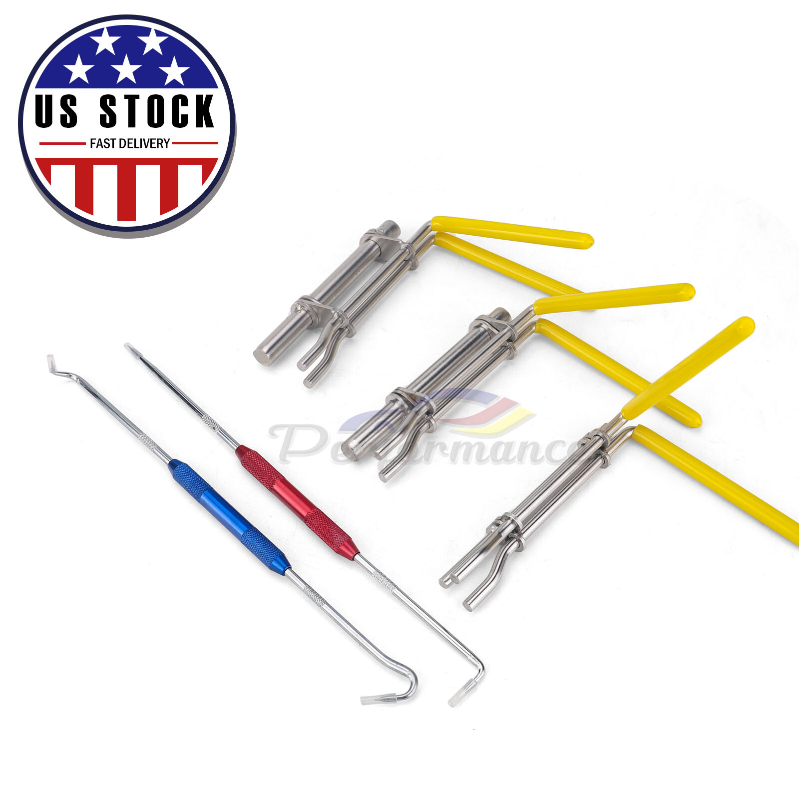 3x Hydraulic Cylinder Piston Rod Seal U-cup Installation Tool Kit & Seal Remover