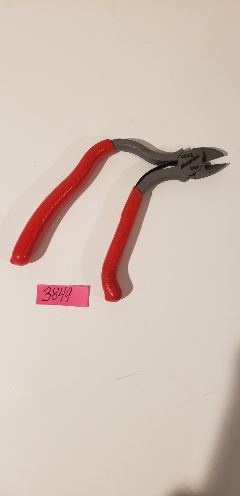 SNAP ON 86EP PISTOL GRIP DIAGONAL CUTTER RED 6"