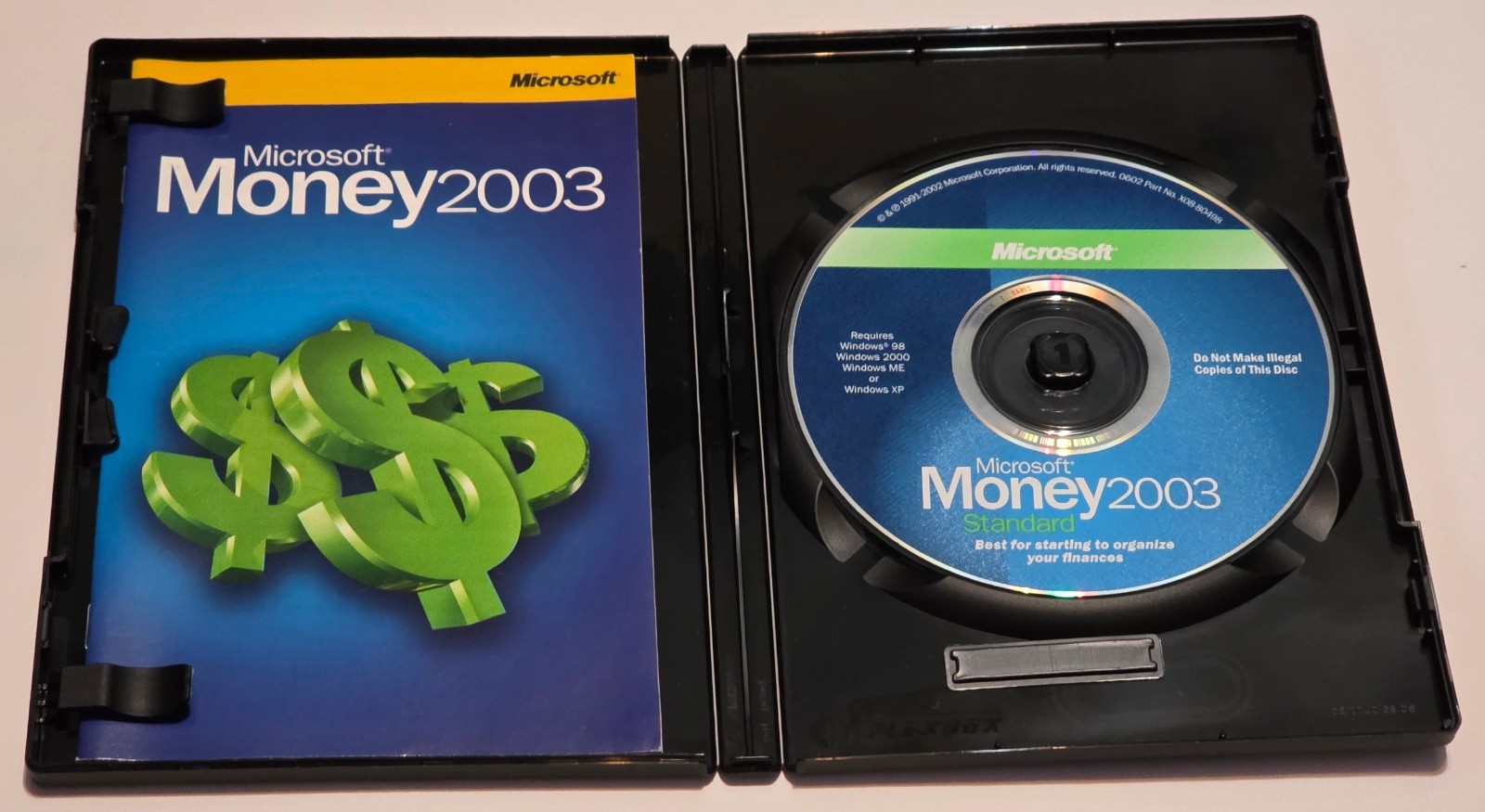 Microsoft Money 2003 Standard for Windows