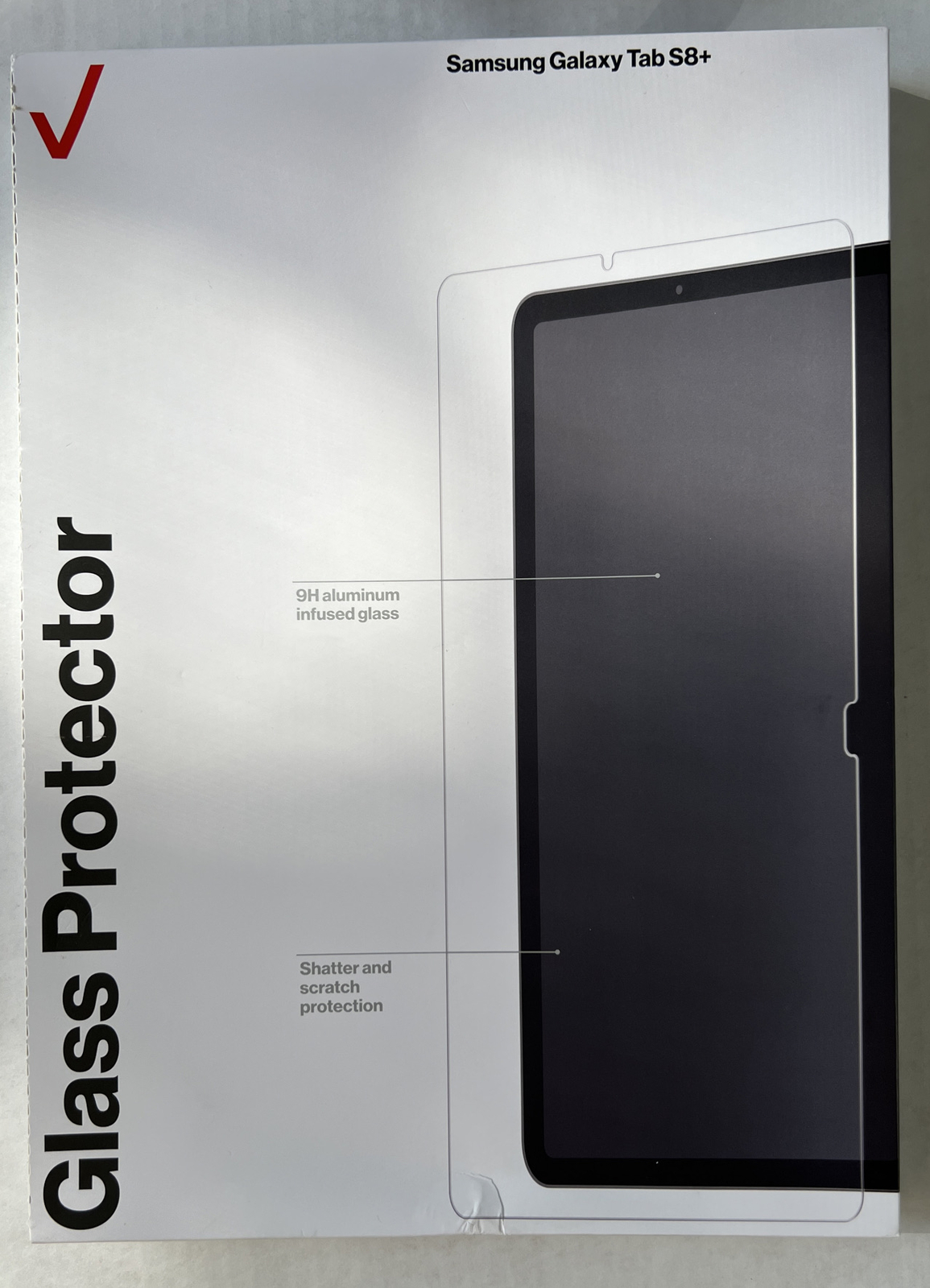 Samsung Galaxy Tab S8+ Plus Glass Protector Verizon New In Box