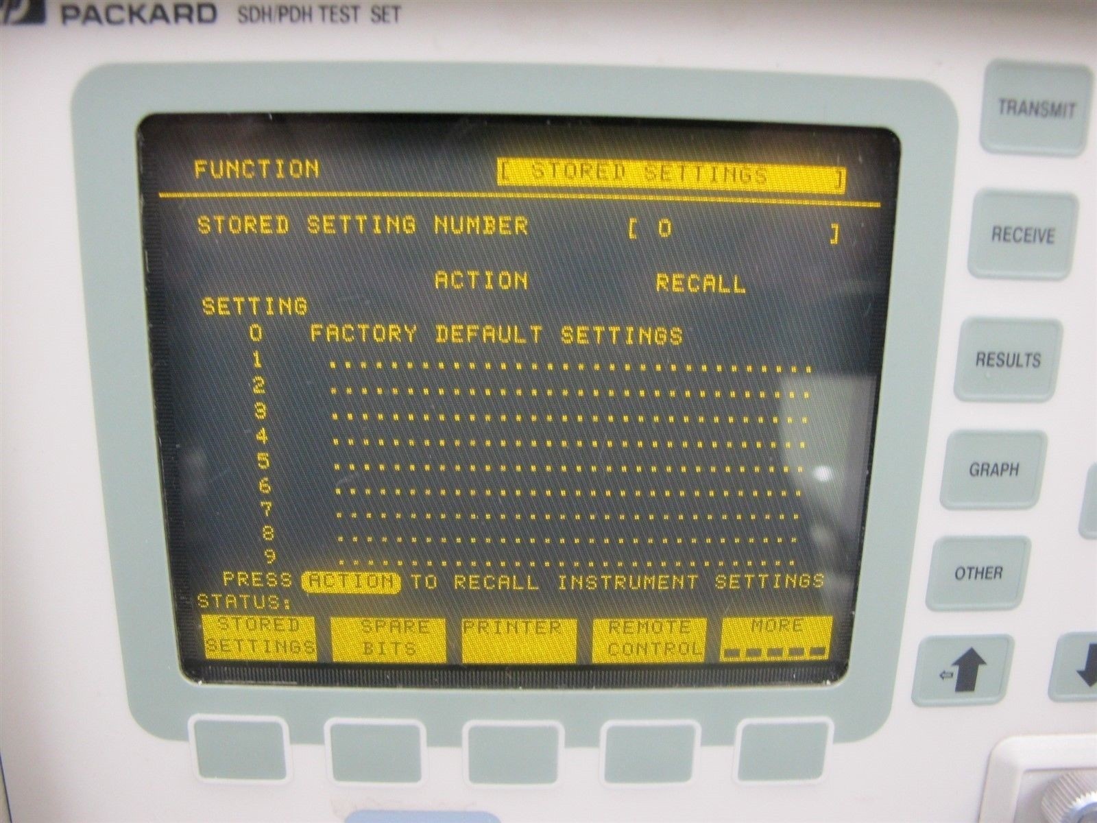 HP 37724A SDH/PDH Test Set w/Option 005