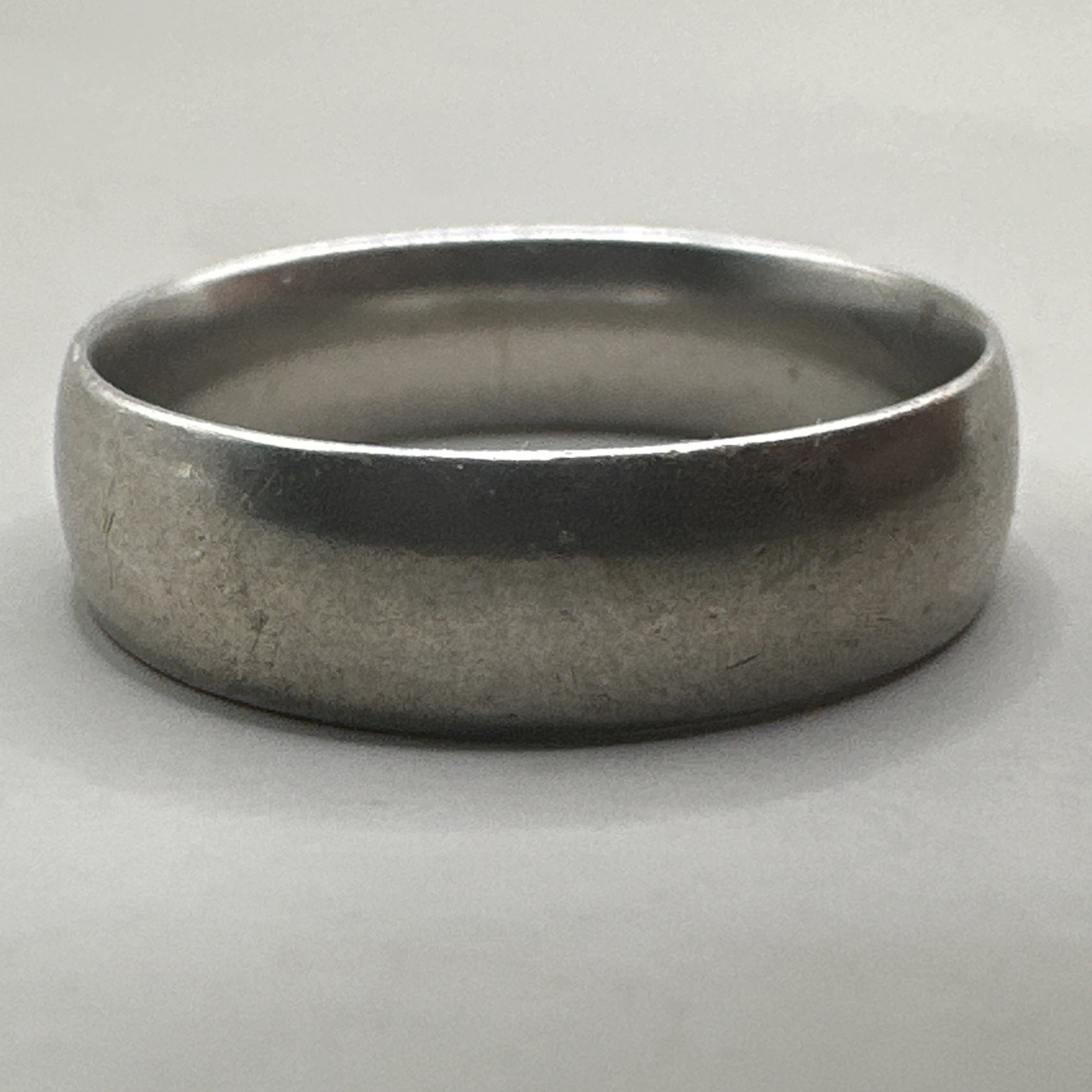 Plain Sterling Silver Band Size 10.5 (4.7g)