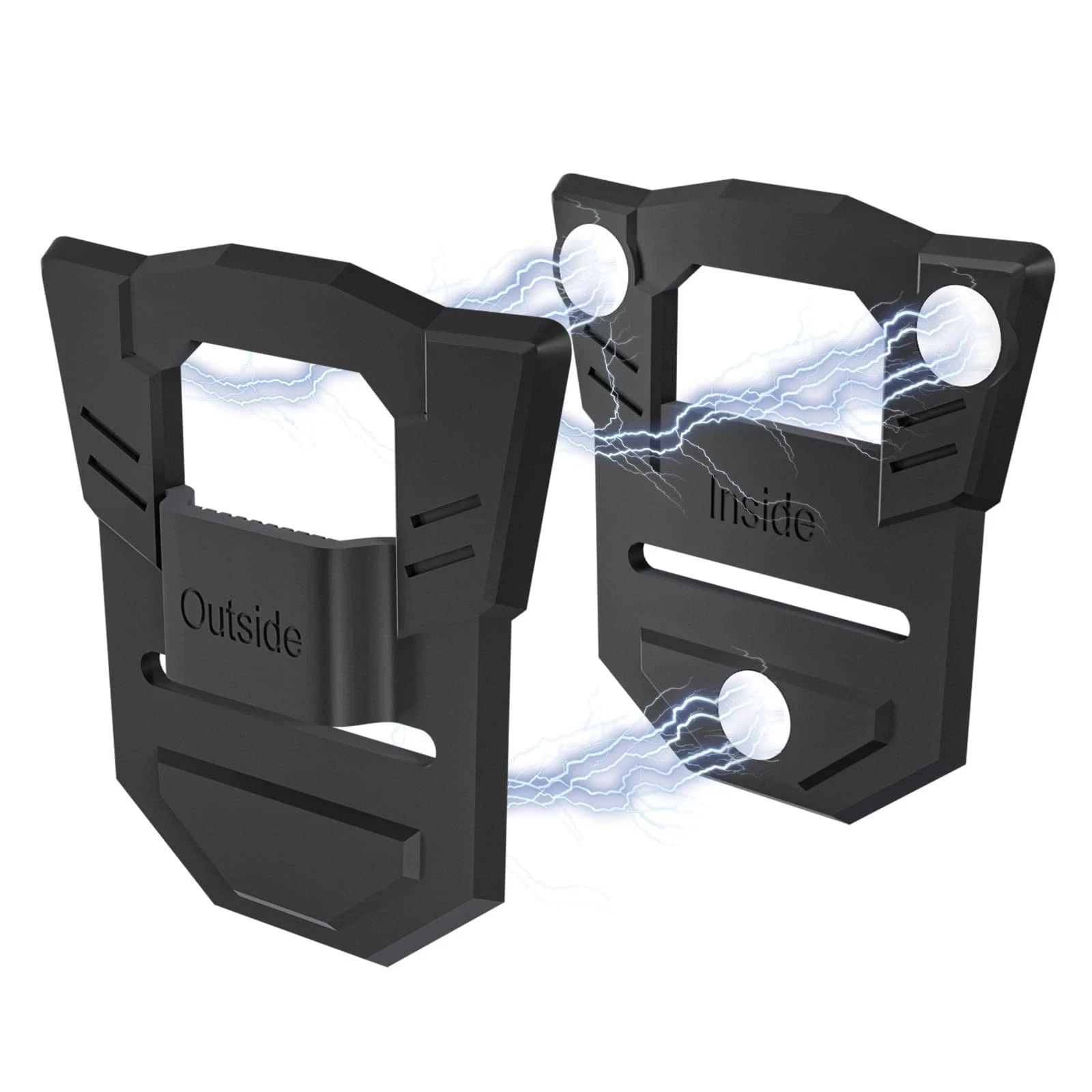 Body Camera Mount, Universal Mounts & Clamps Fit for All Black