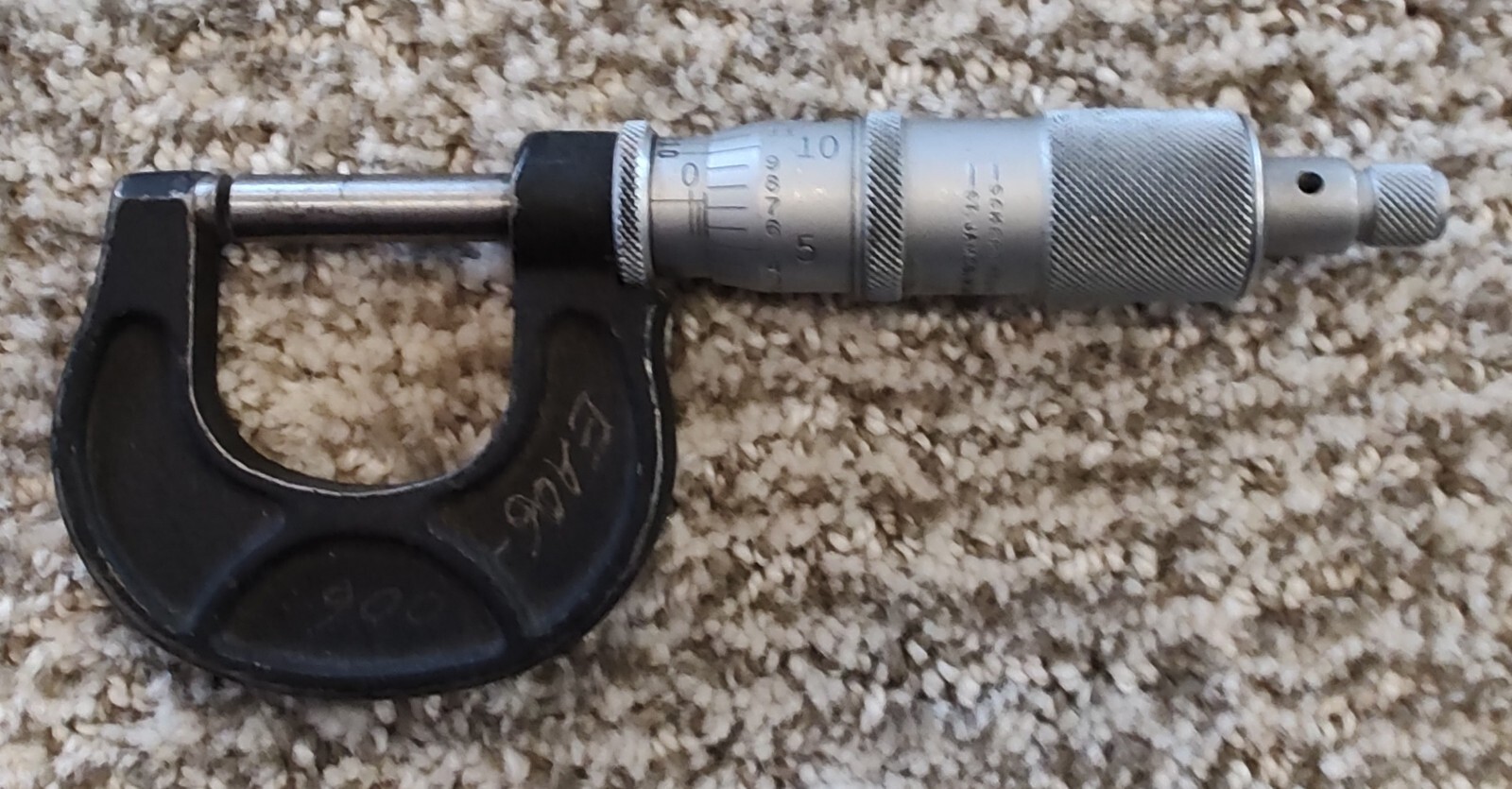 SCHERR TUMICO 0-1" MICROMETER