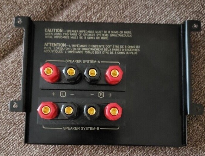 New Sansui G-8000 Speaker Terminal Banana Conversion Kit