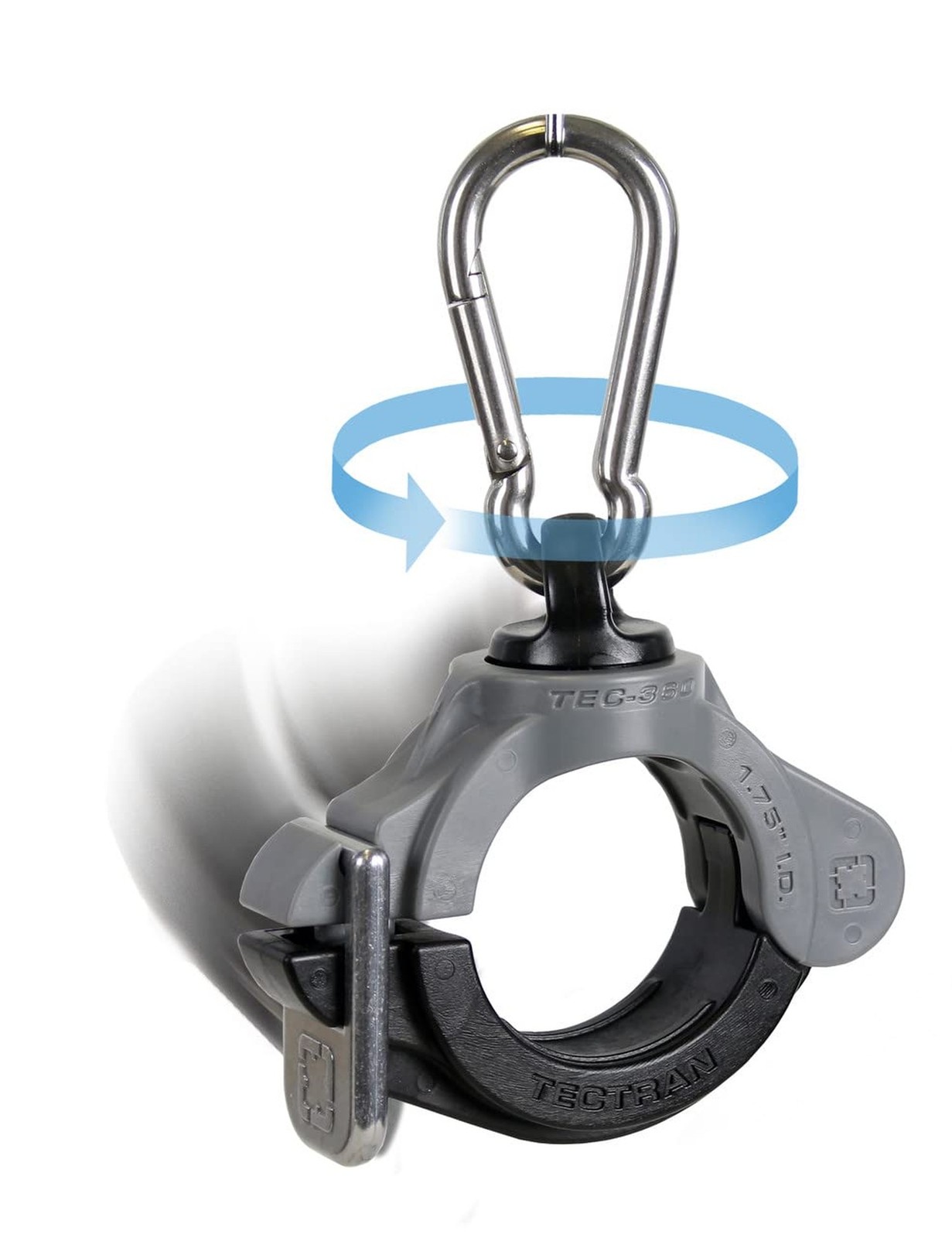 Tectran Multi-Purpose TEC-360® Swivel Clamp | Stainless Steel Clip | Color-