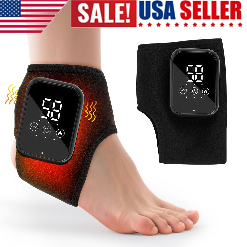 Foot Renew Triple Method Massager Heat Vibration for Heel Arch Ankle Neuropathy