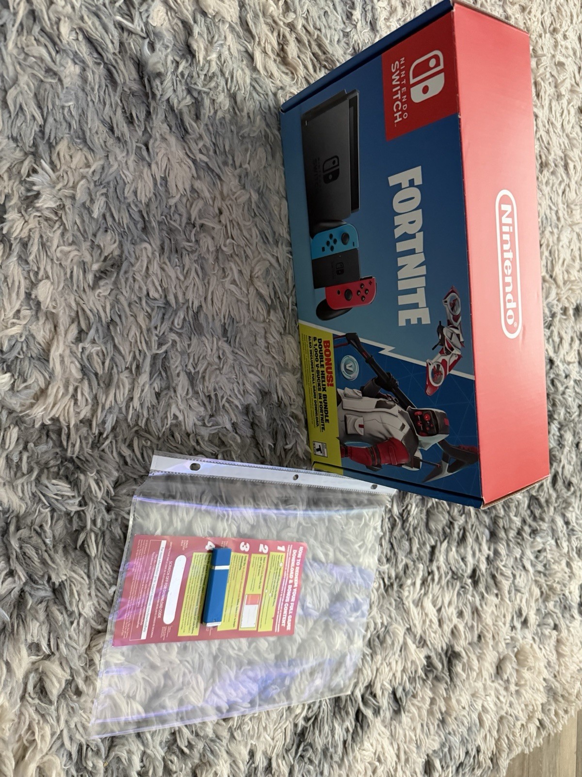 🚨 RARE Fortnite Double Helix Bundle Code & Empty Switch Box 🚨