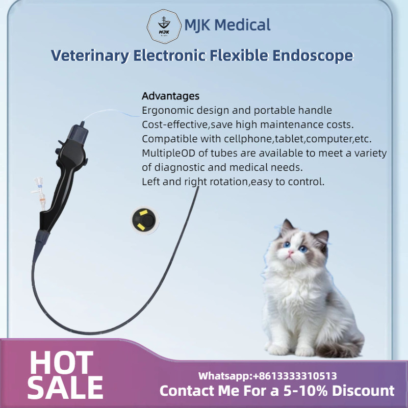 Veterinary Endoscope | HD Flexible Electronic for Dogs, Cats & Pets | Portable