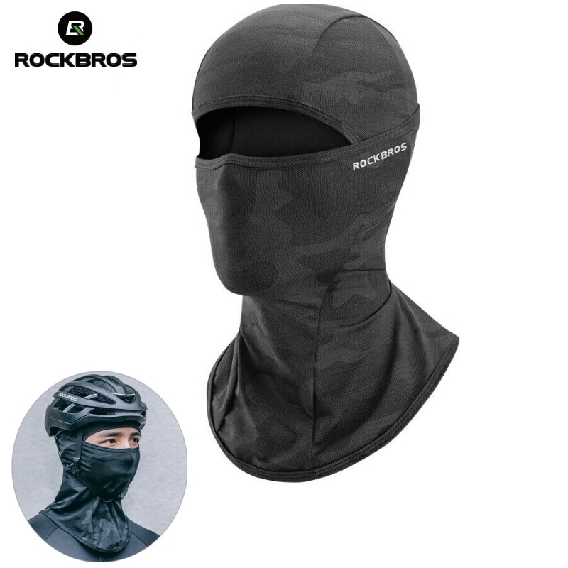 ROCKBROS Summer Cooling Balaclava Motorcycle Sun mask Breathable Full Face Mask