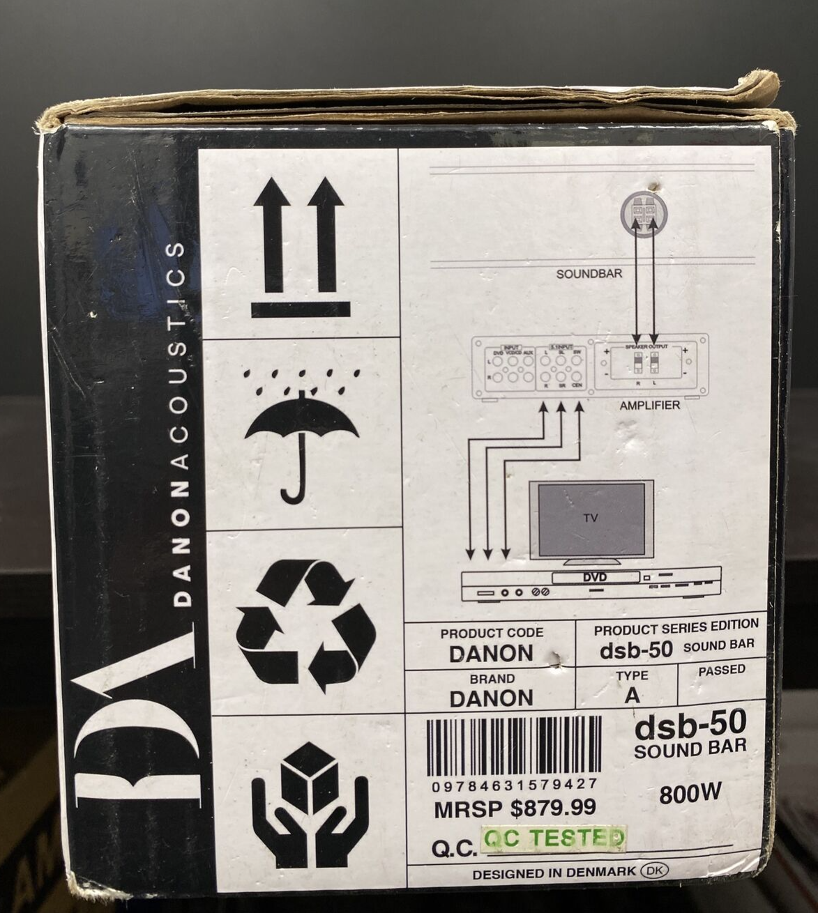 Danon Acoustics Series DSB-50 Soundbar 800W