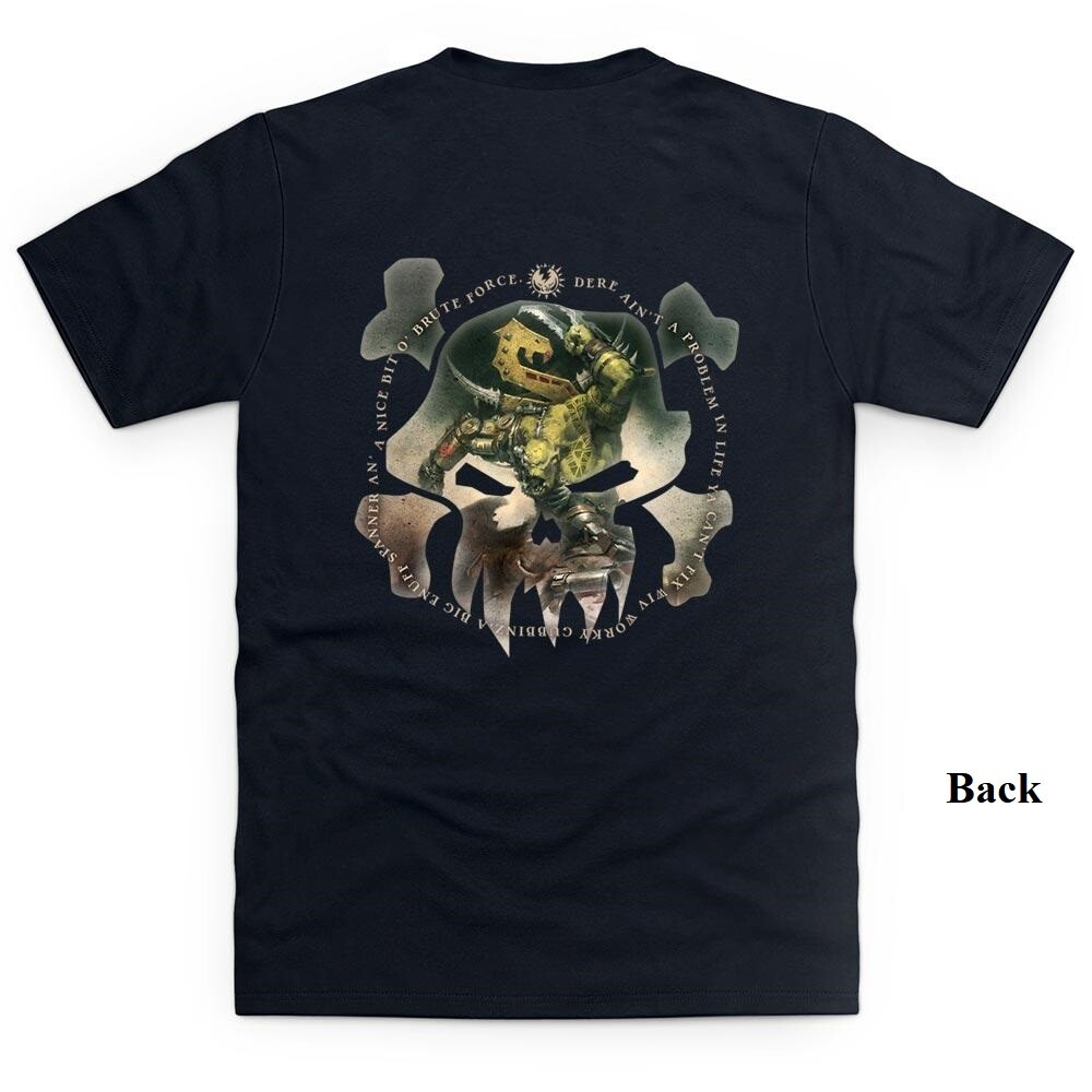 Worky Gubbinz shirt large limited edition warhammer 40k ork beast snaggas