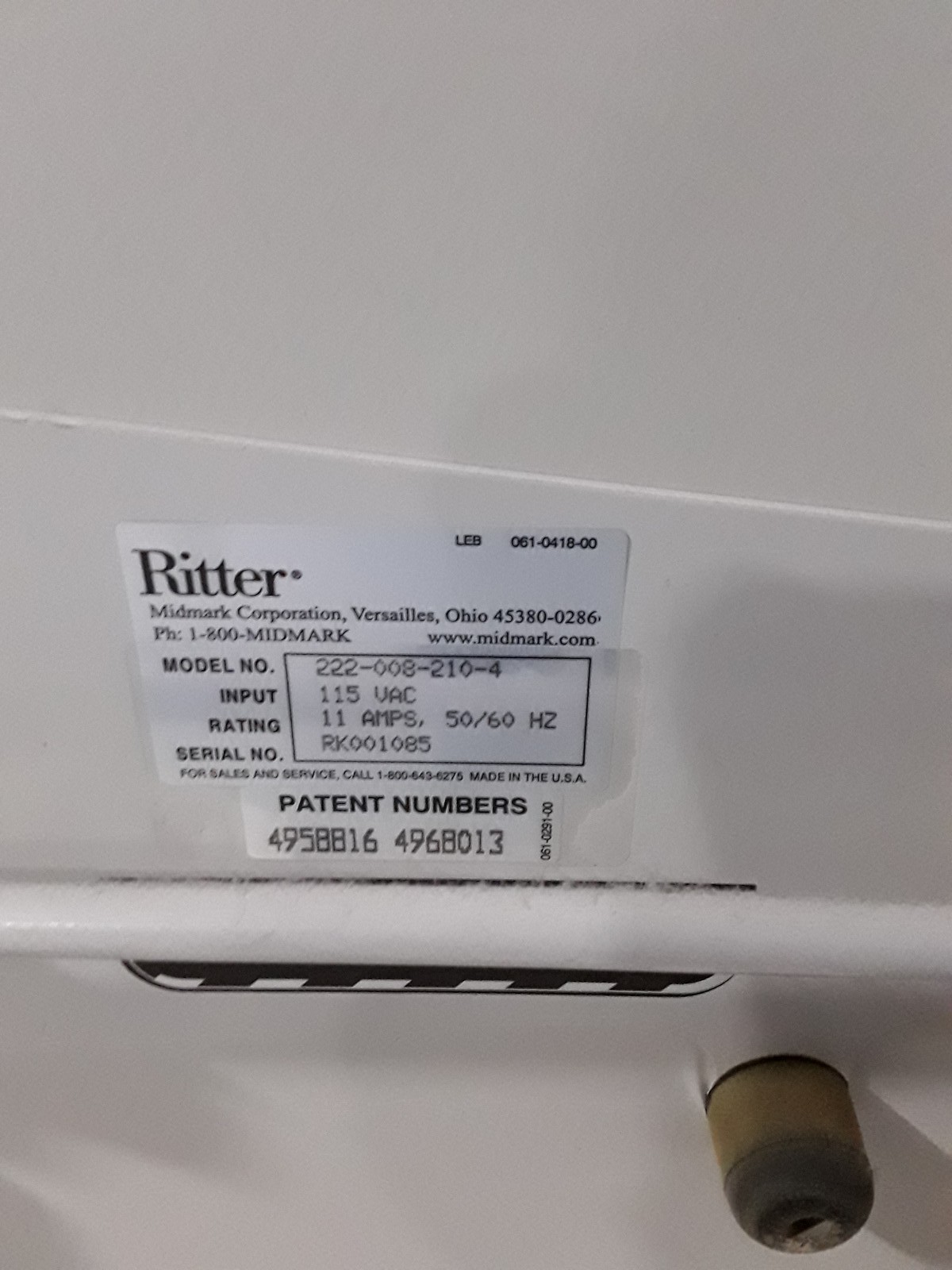 Midmark 222 Procedure Chair