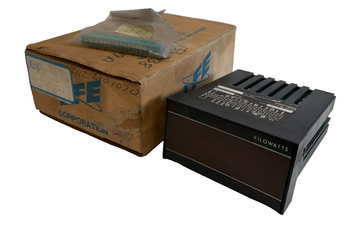 NEW LFE CORPORATION 4424N PANEL METER