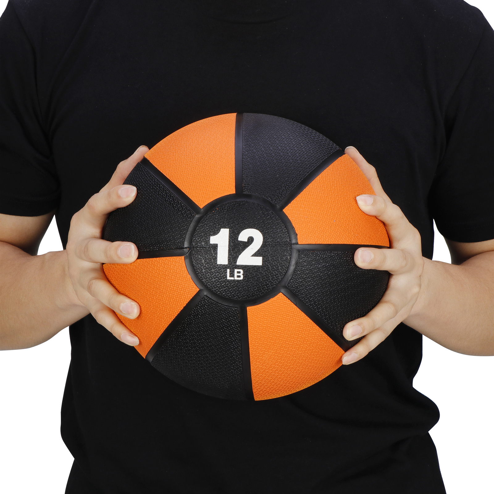Keep Fit Training Body Exercise 12lb Portable Medicine Ball Build Muscle