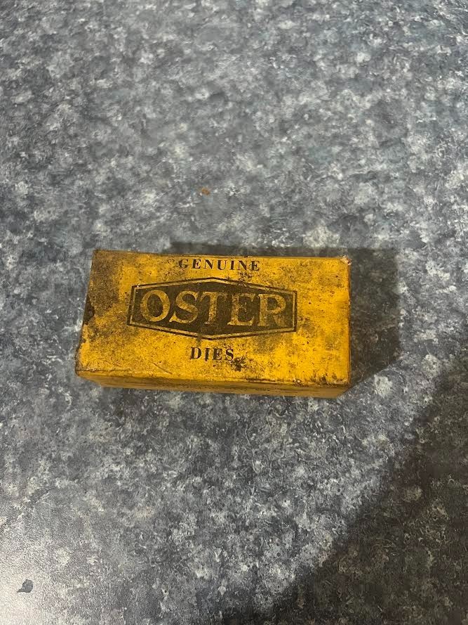 Oster  1” 14 NF Bolt Threading Dies 2RS 572-C New Unused