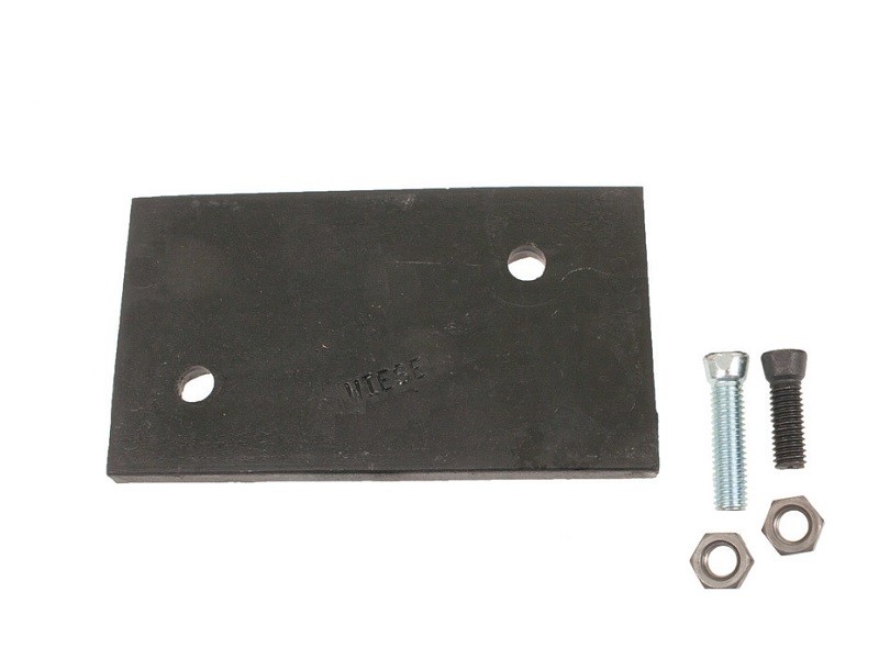 Replacement For JD Landside Wear Plate Pad NU Bottom Series (Hardware Included)