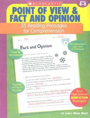 Point of View & Fact and Opinion: 35 Reading Passages for Comprehension - GOOD