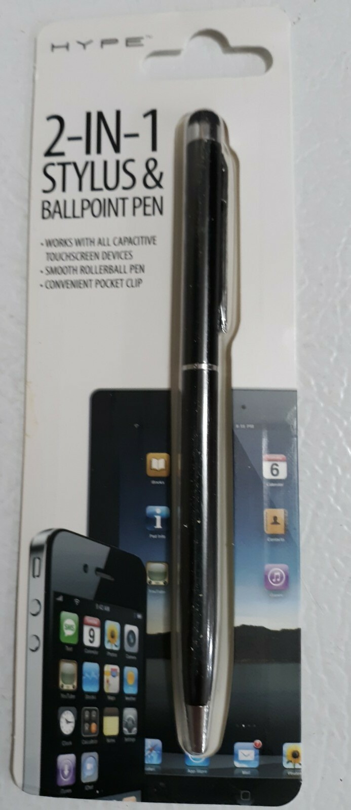 2-in-1 Stylus Ballpoint Pen - New